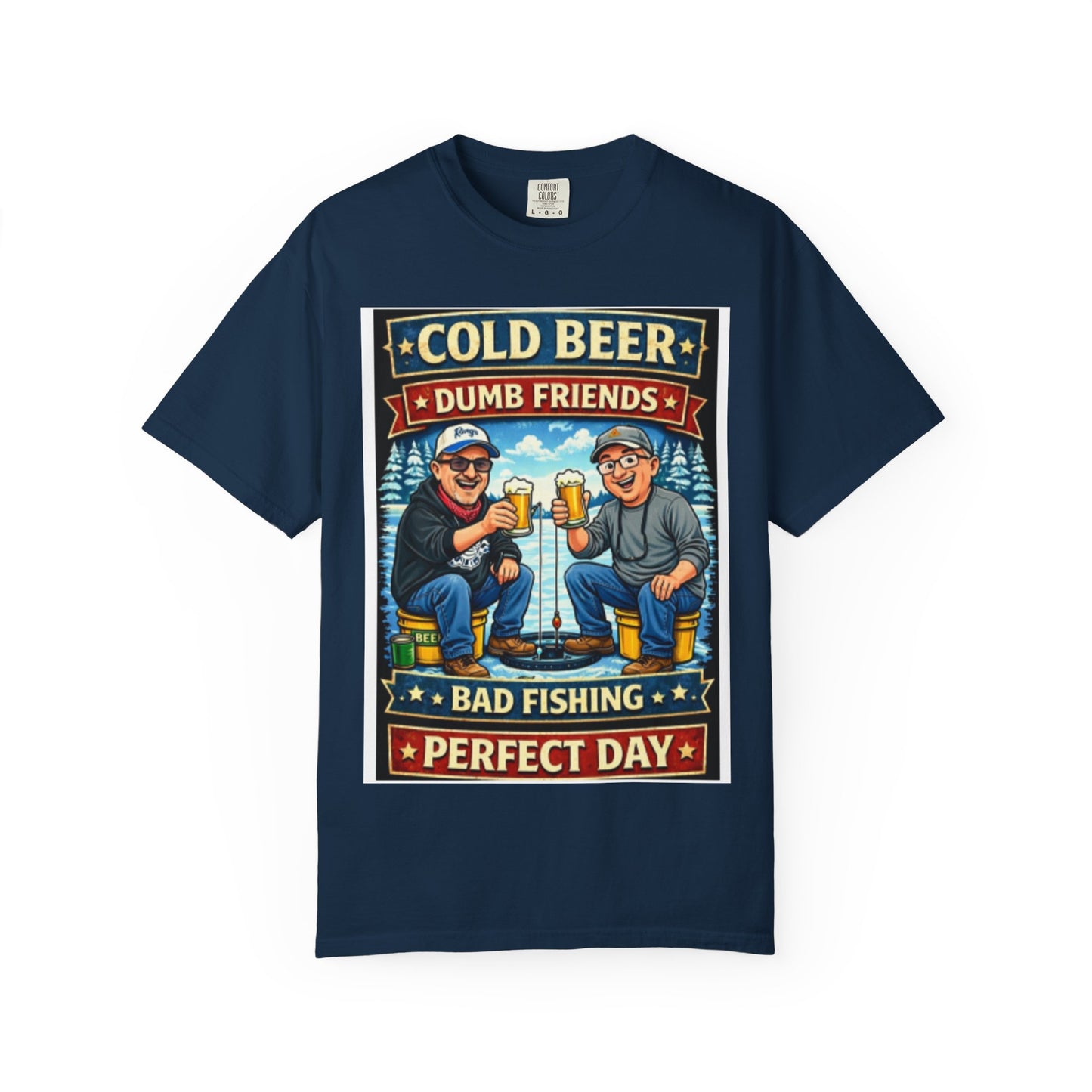 ‘Cold Beer, Dumb Friends’ Graphic Tee