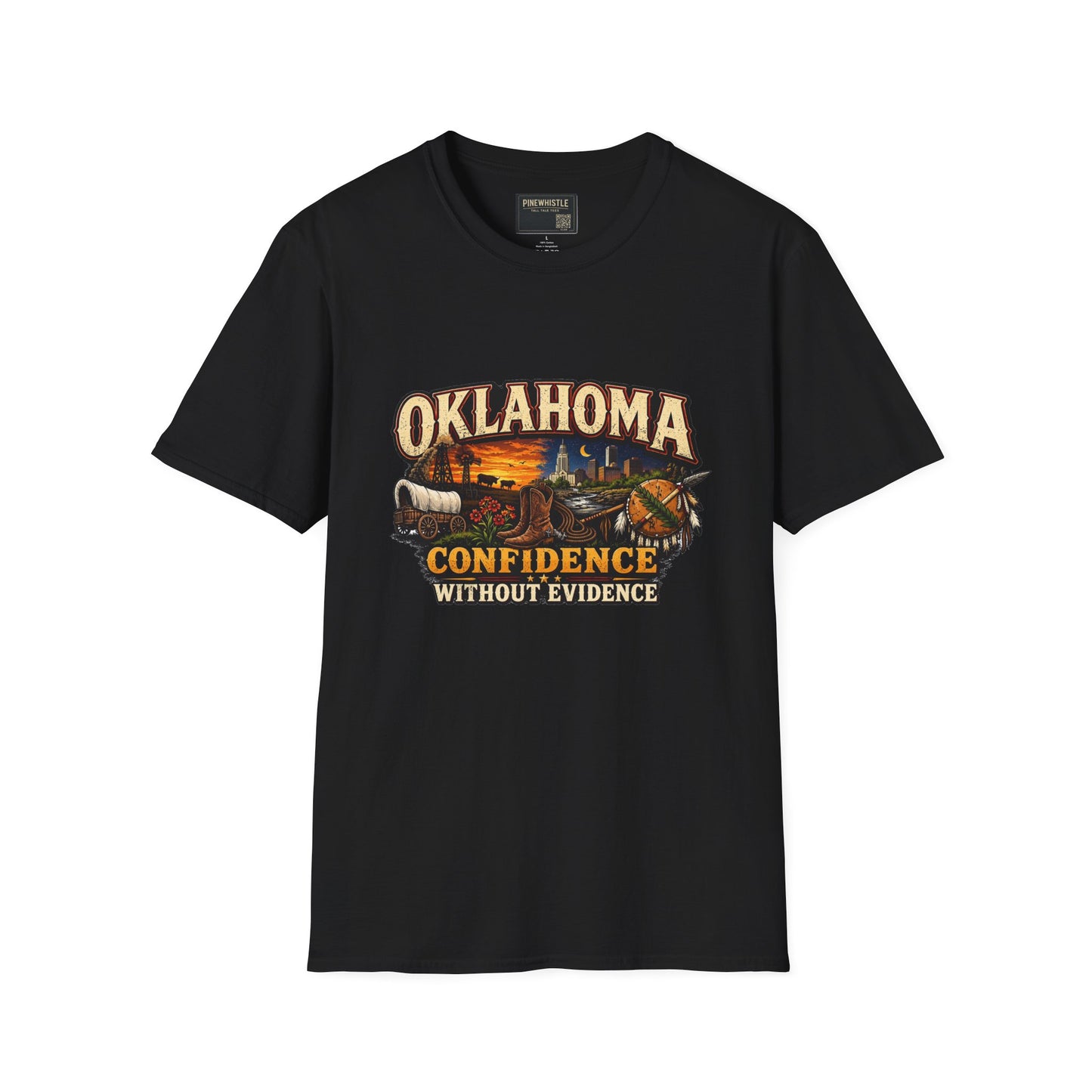 Oklahoma ‘Confidence Without Evidence" Tee