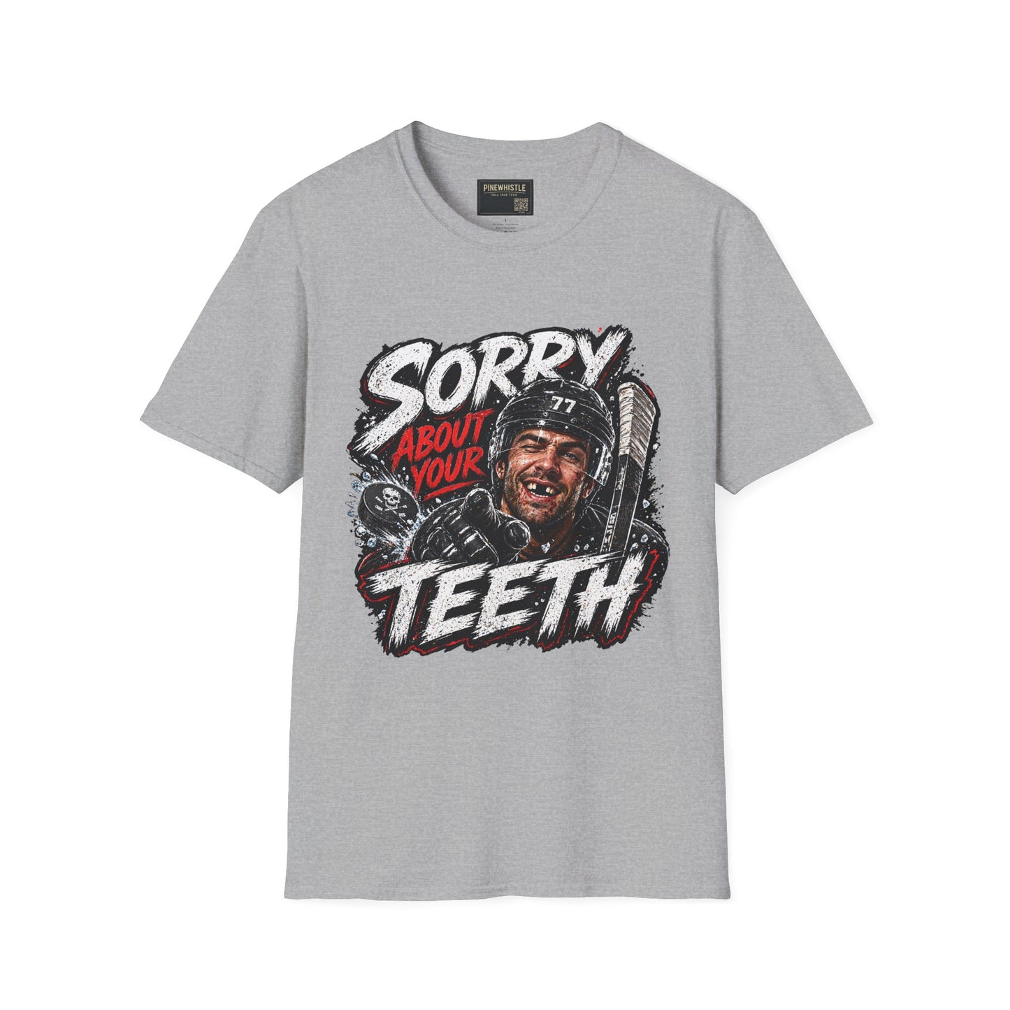 Hockey 'Sorry About Your Teeth' Tee