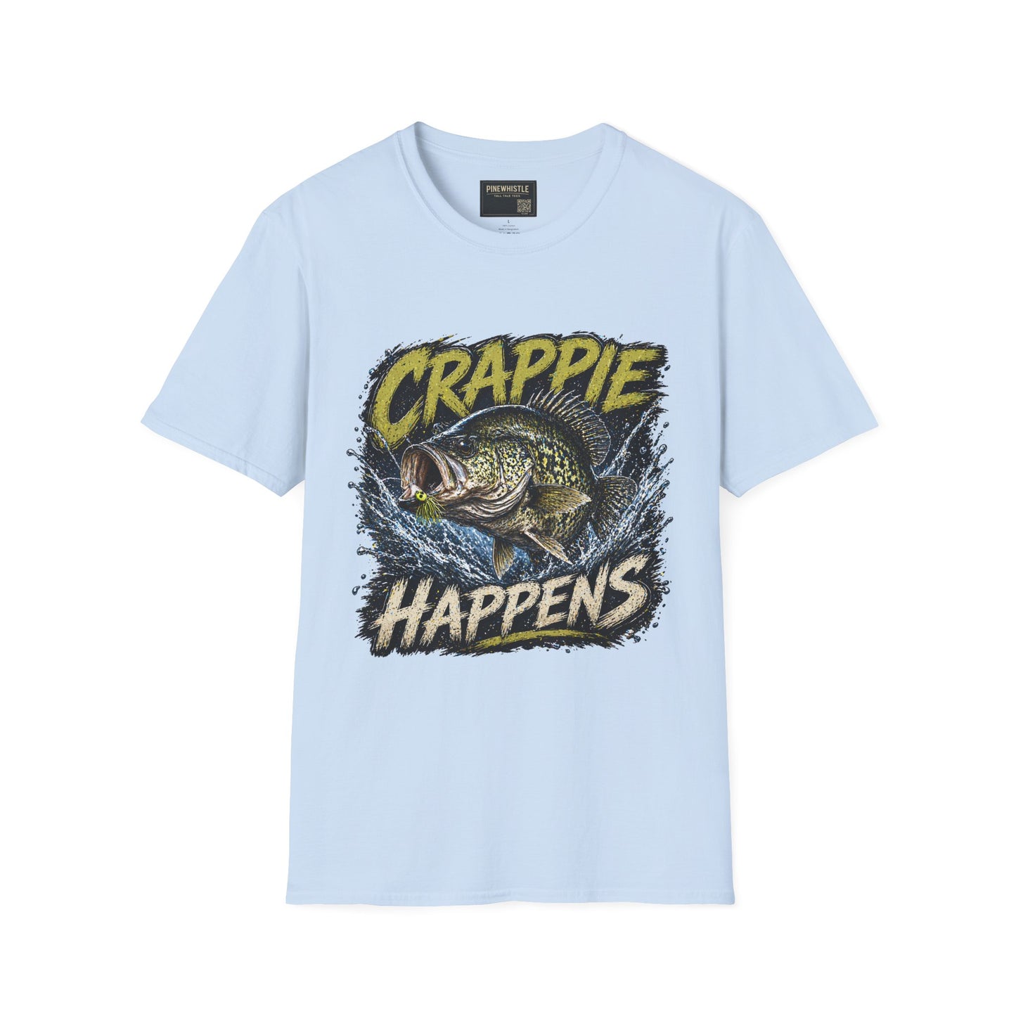 ‘Crappie Happens’ Fishing T-Shirt