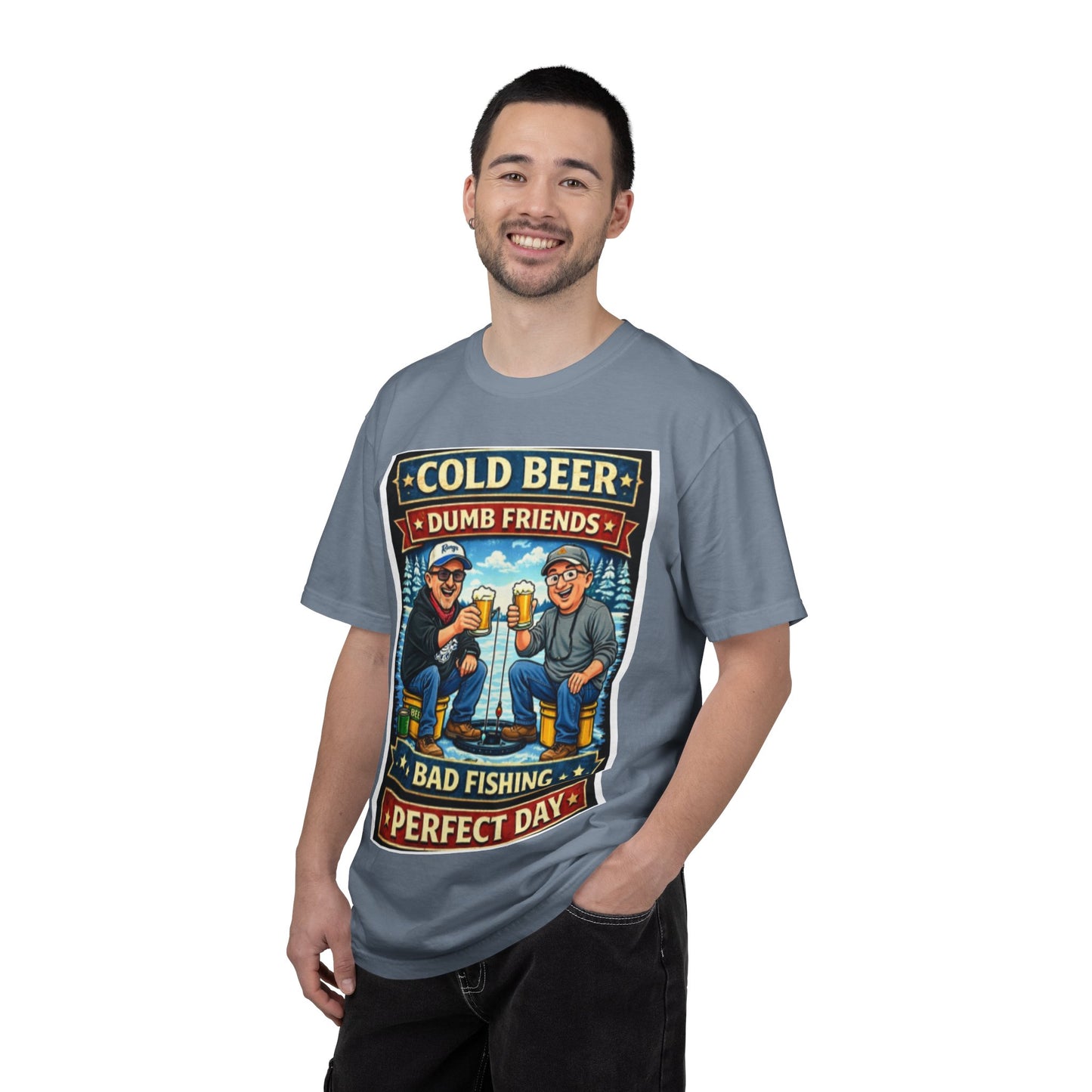 ‘Cold Beer, Dumb Friends’ Graphic Tee