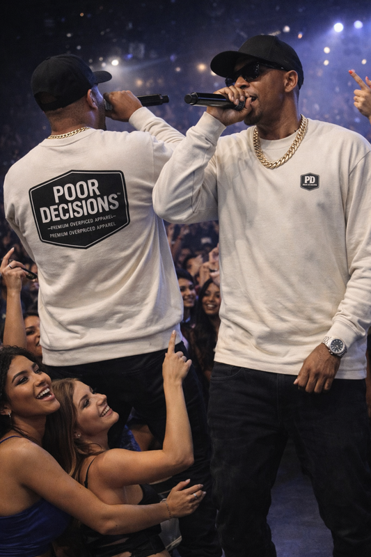 Poor Decisions Long Sleeve Limited Edition Tee
