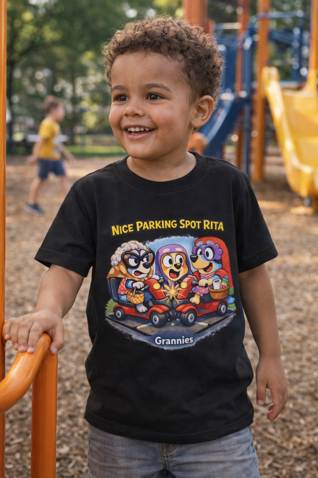 ‘Nice Parking Spot Rita' Toddler Tee