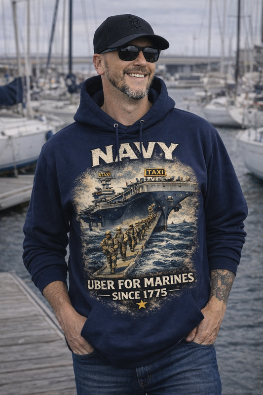Navy ‘Uber for Marines’ Hoodie