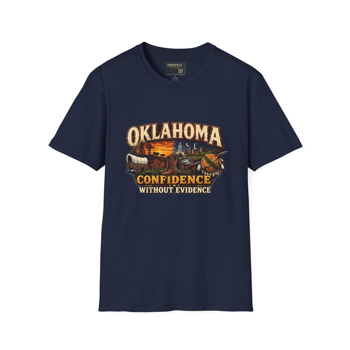 Oklahoma ‘Confidence Without Evidence" Tee