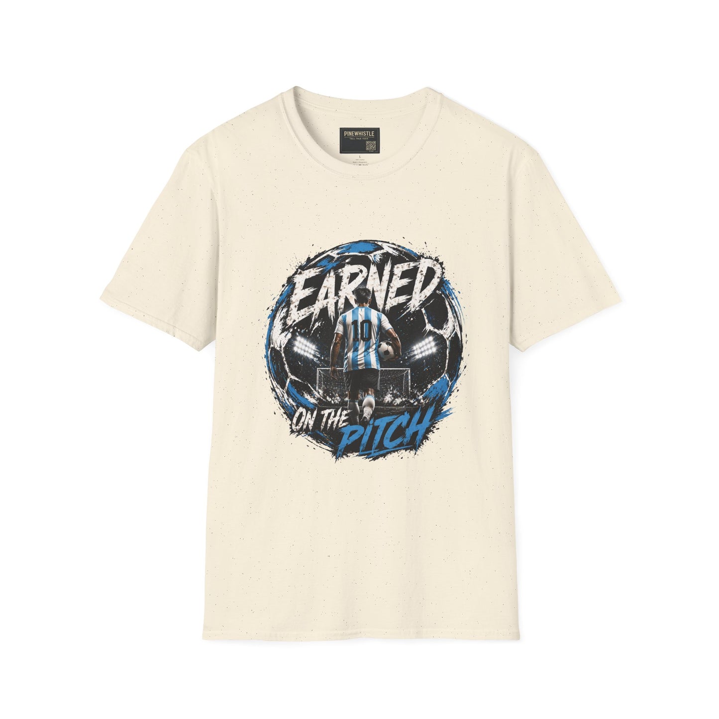 ‘Earned on the Pitch’ Soccer Tee