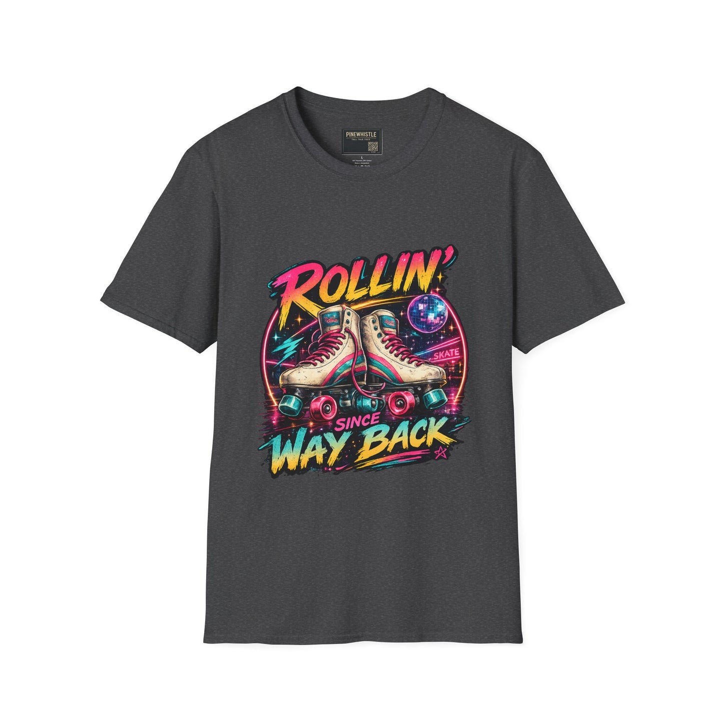 ‘Rollin Since Way Back’ Roller Skate Tee