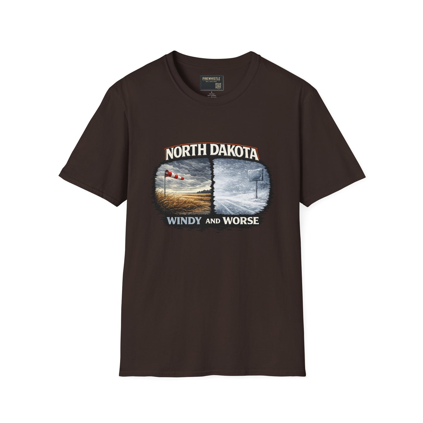 North Dakota 'Windy and Worse' Tee