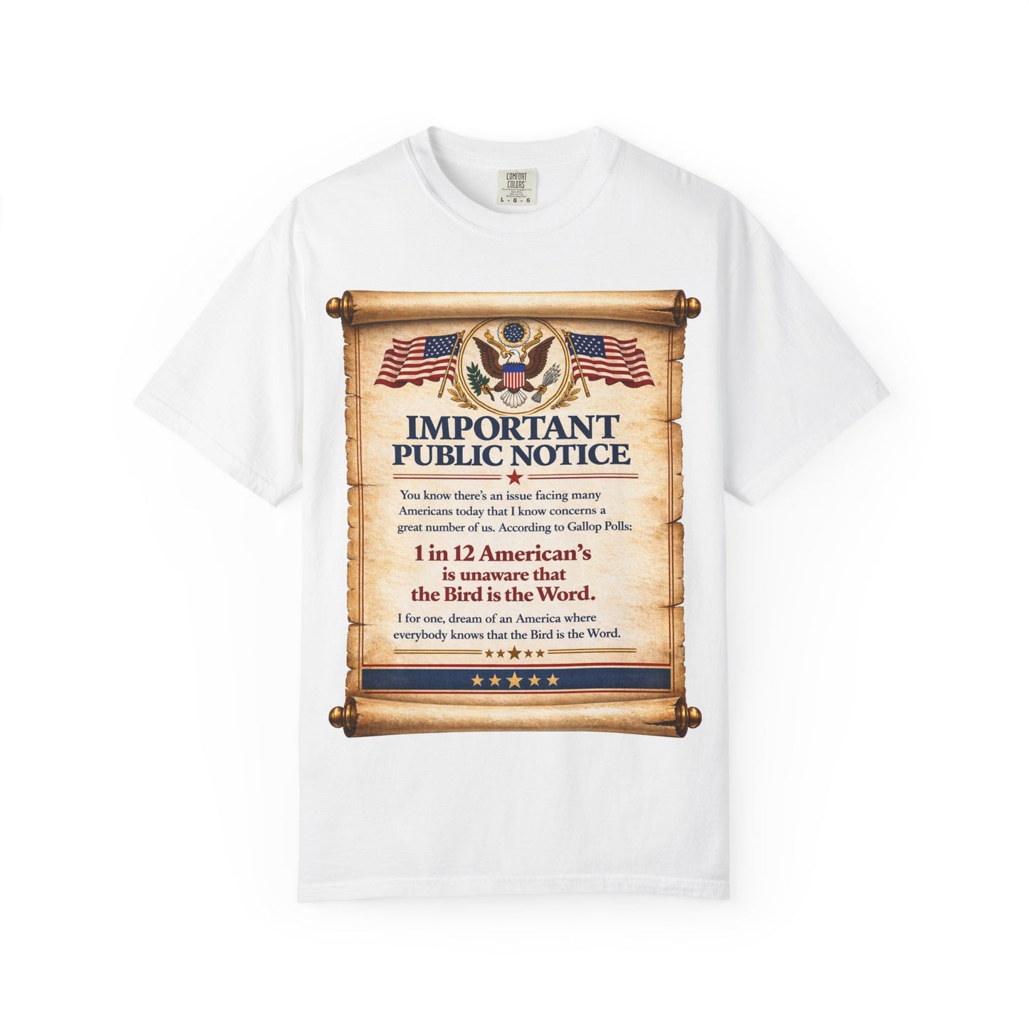 ‘Important Public Notice’ Tee