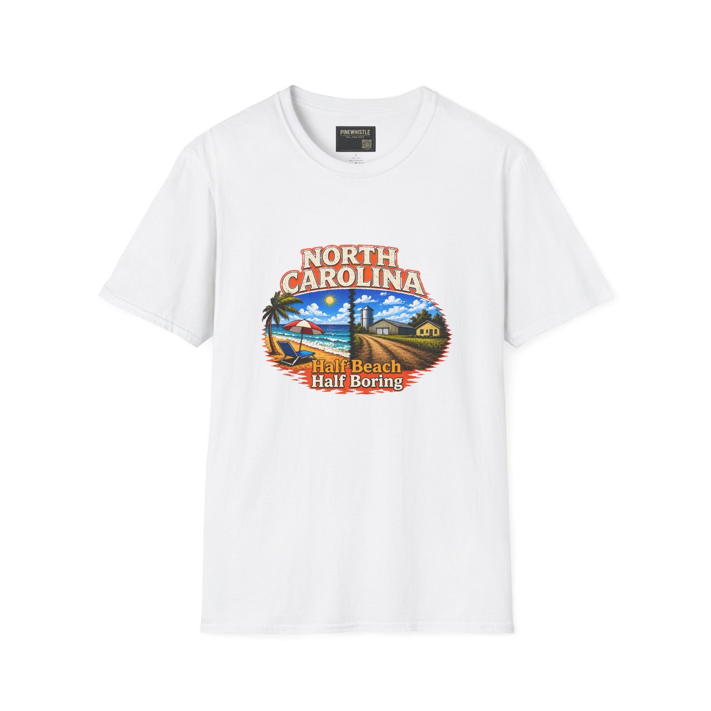 North Carolina ‘Half Beach Half Boring" Tee
