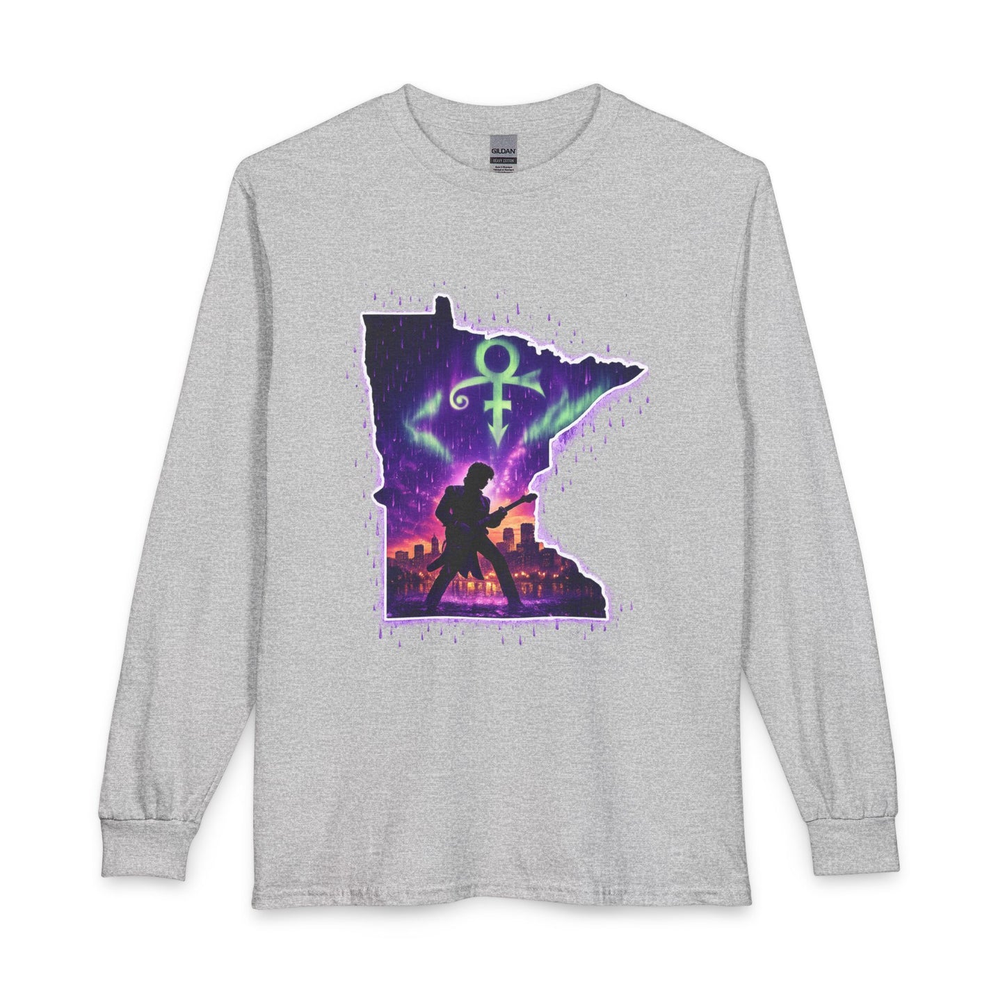 Minnesota Rocking Skyline Long Sleeve Tee