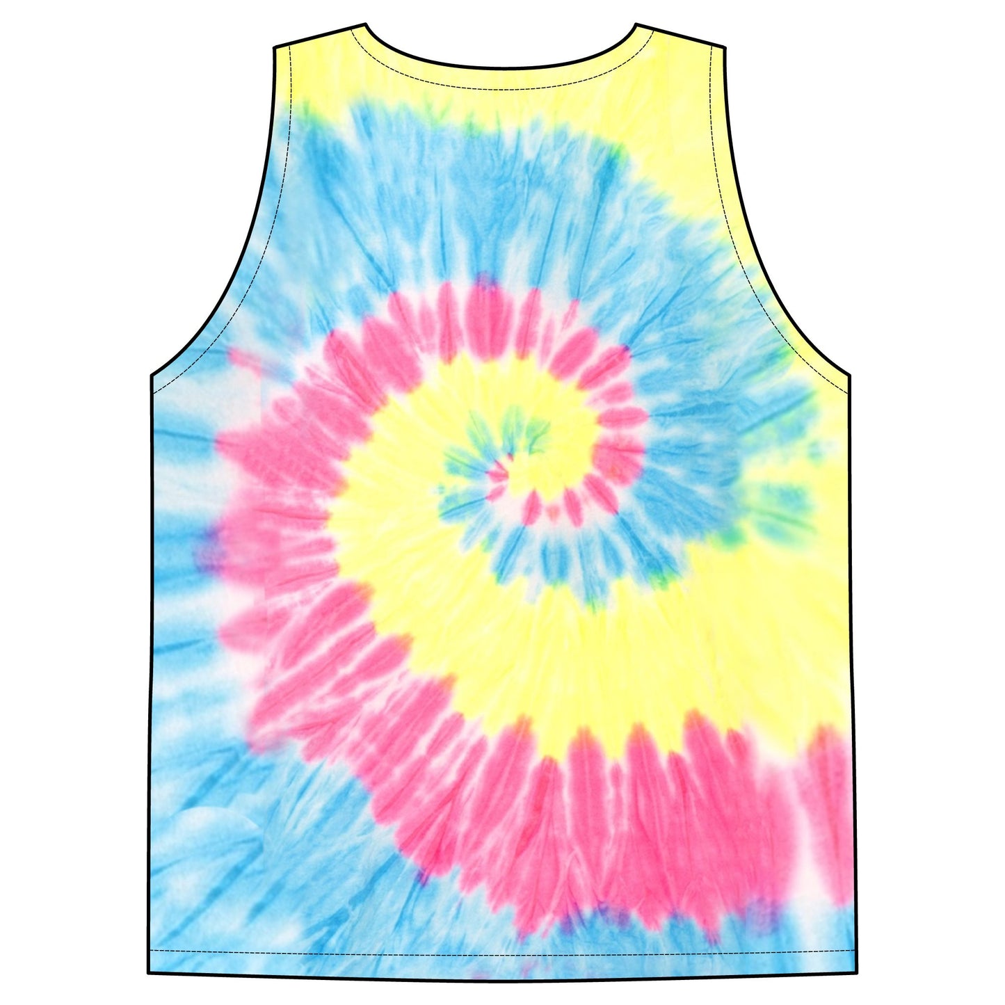 ‘Life Is Better With A Cavalier King Charles’ Tie-Dye Tank Top