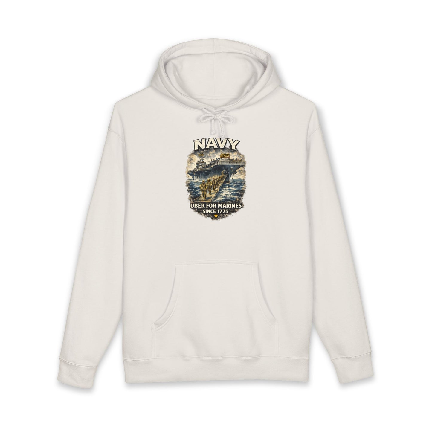 Retro Navy ‘Uber for Marines’ Hoodie