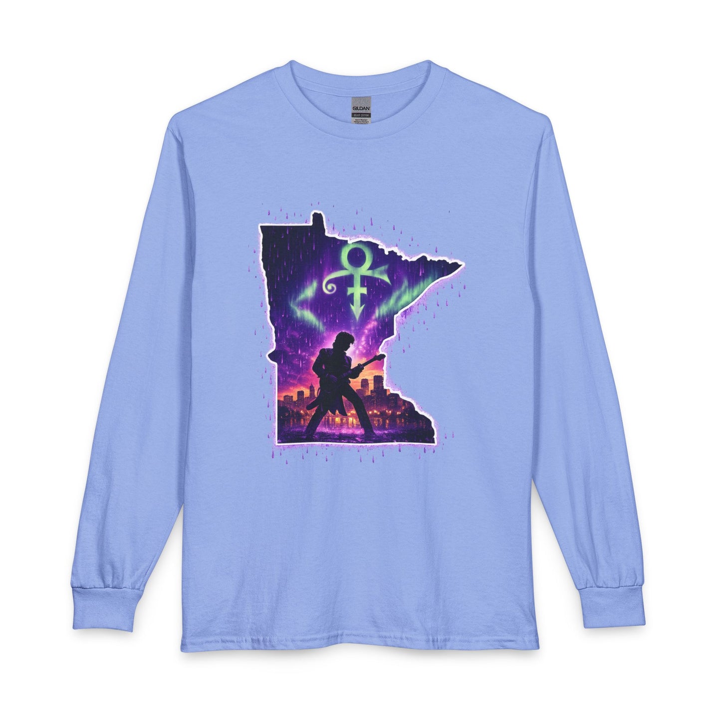 Minnesota Rocking Skyline Long Sleeve Tee
