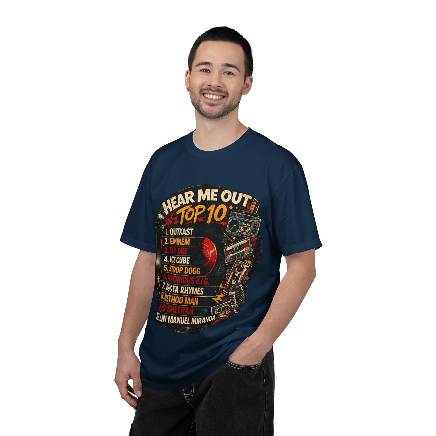 ‘Hear Me Out’ Top 10 Rap Legends Tee