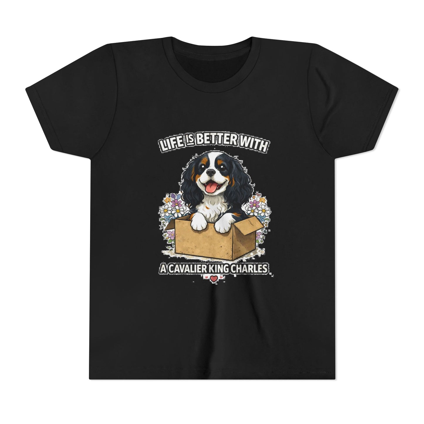 ‘Life Is Better With A Cavalier King Charles’ Youth Tee