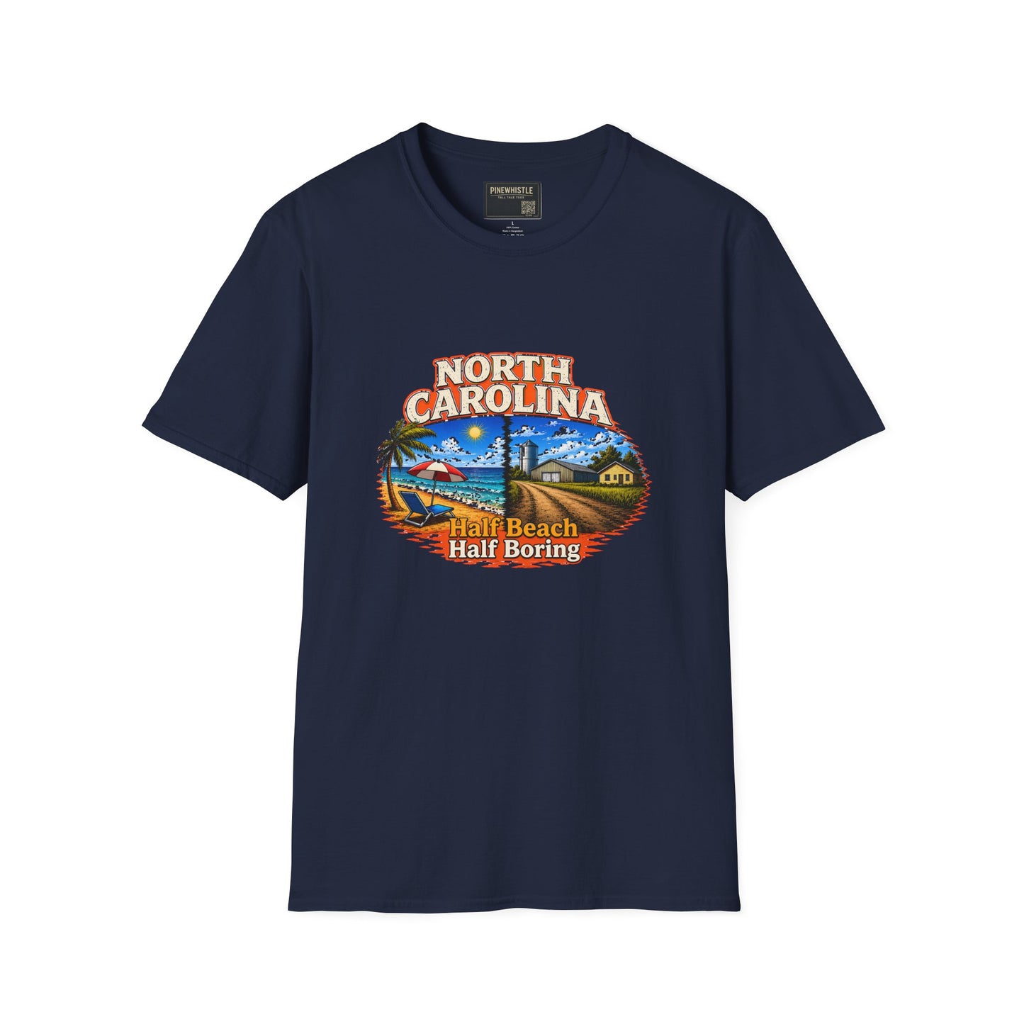 North Carolina ‘Half Beach Half Boring" Tee