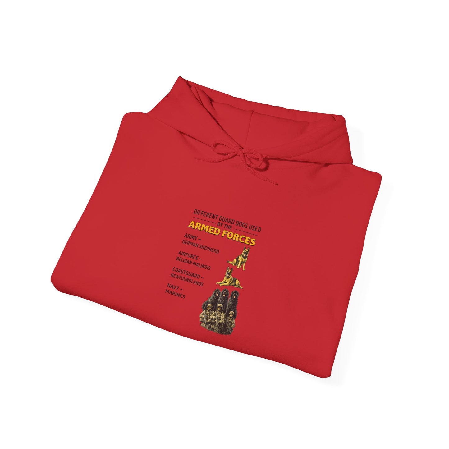 Military Working Dog Humor Hoodie