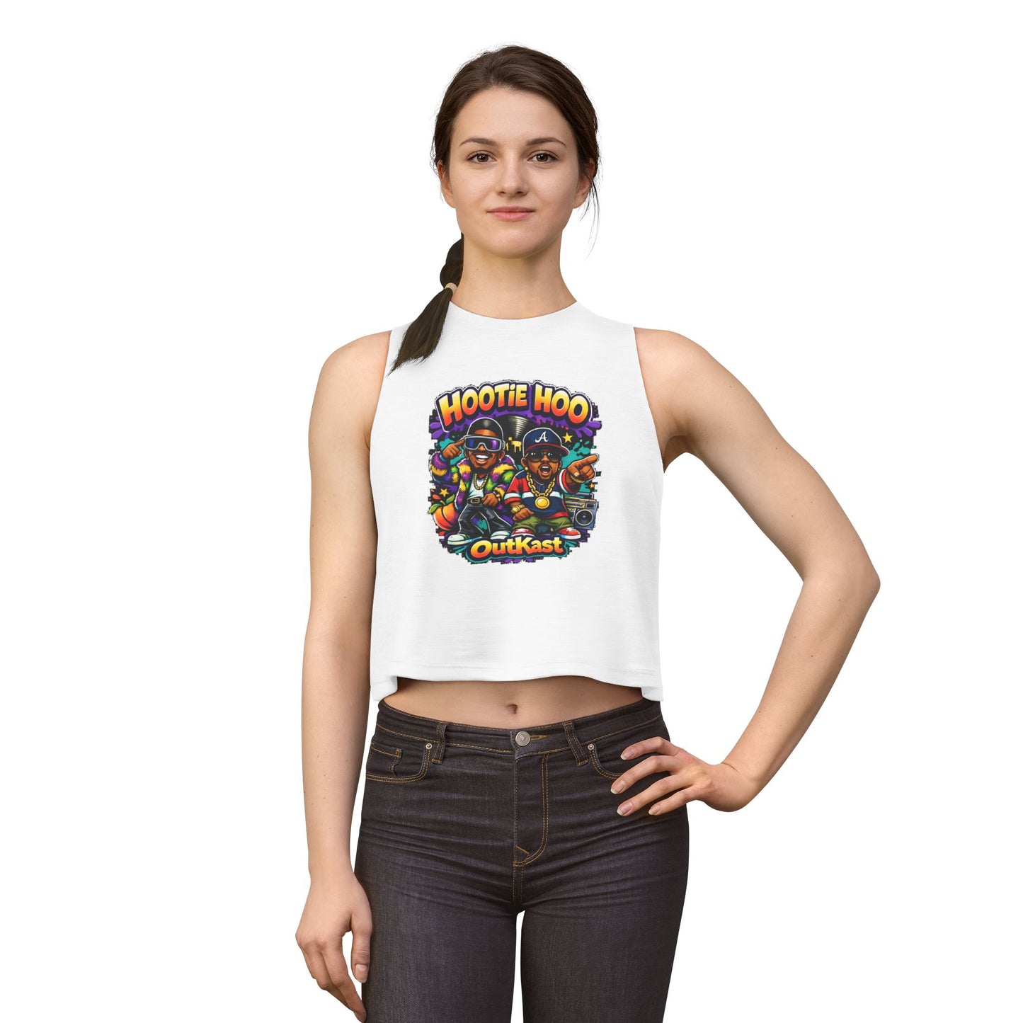 ‘Hootie Hoo’ Crop Top Women's Tank