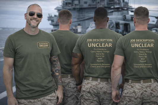 ‘Job Description: UNCLEAR’ Tee