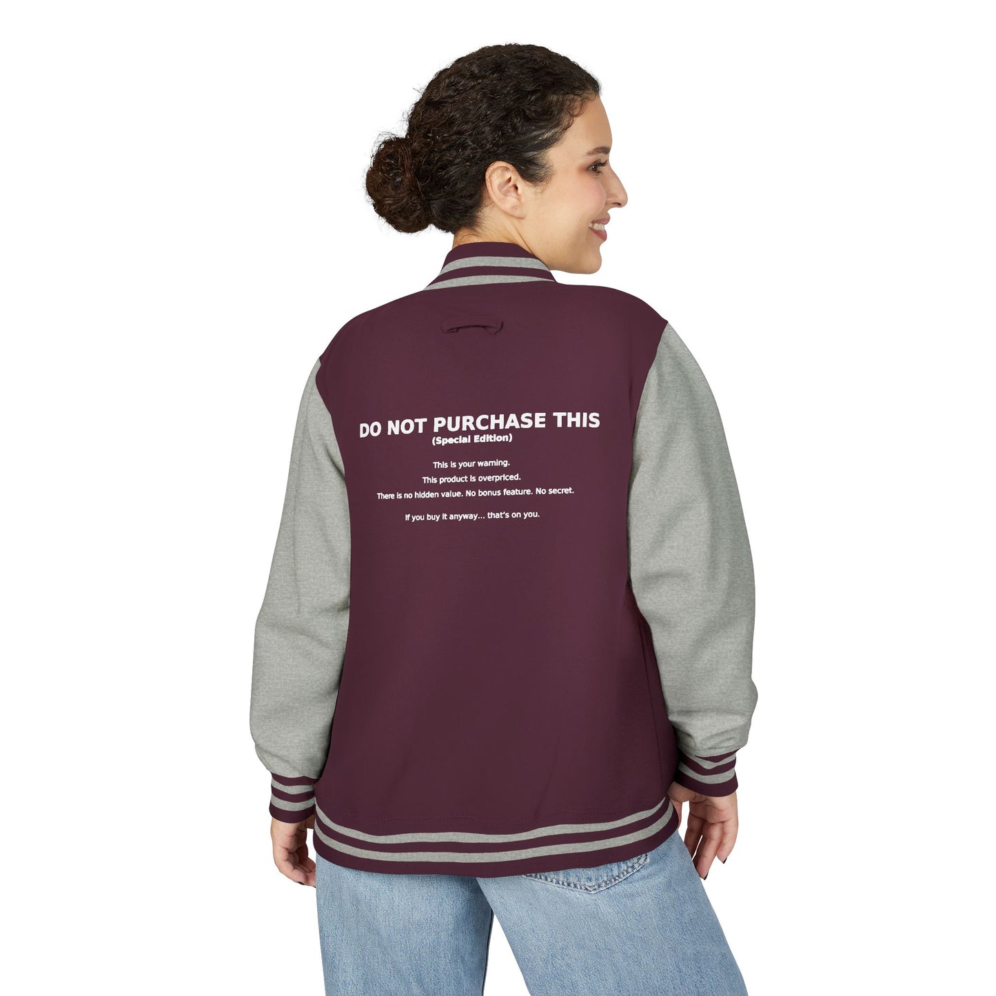 Unisex Heavyweight Letterman Jacket