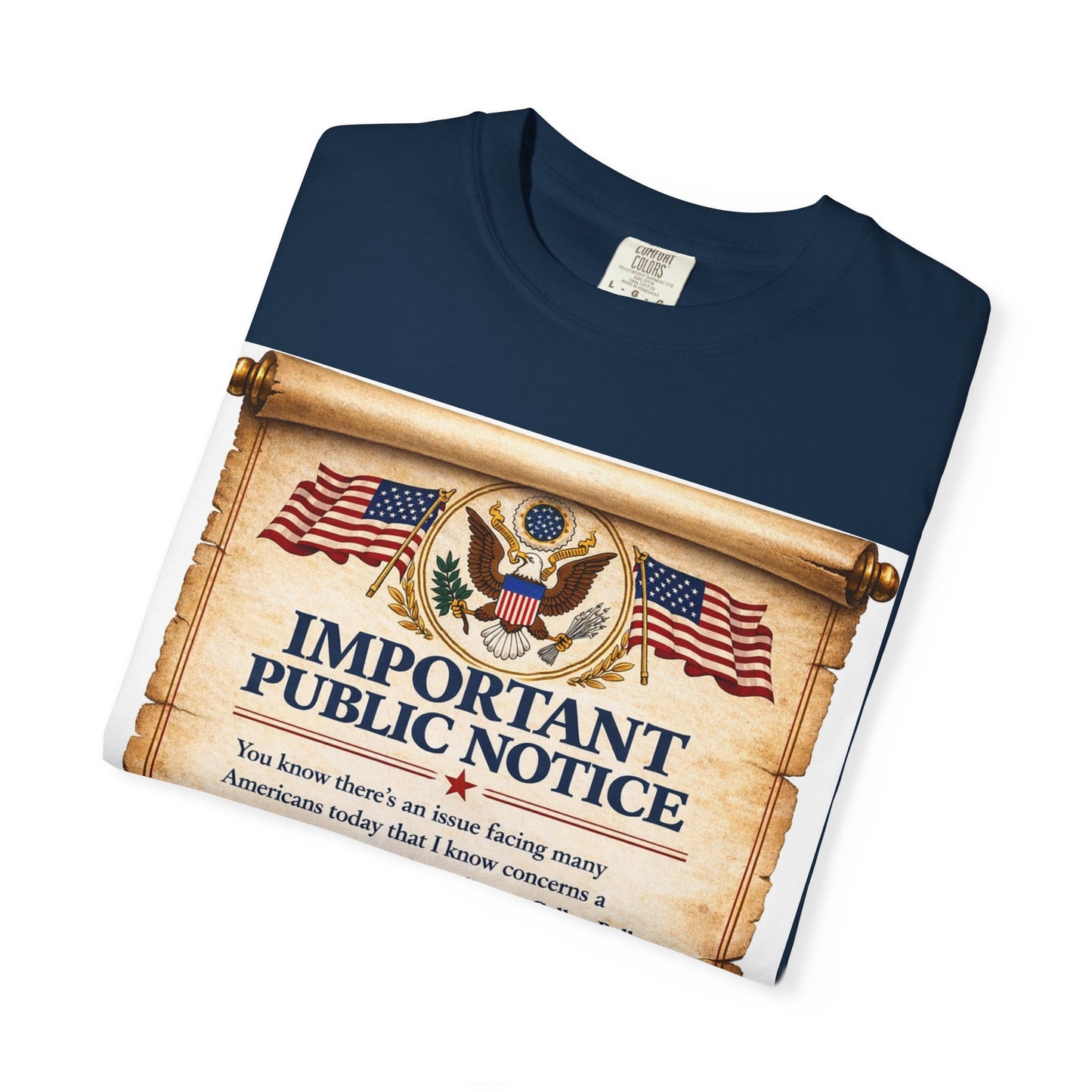 ‘Important Public Notice’ Tee