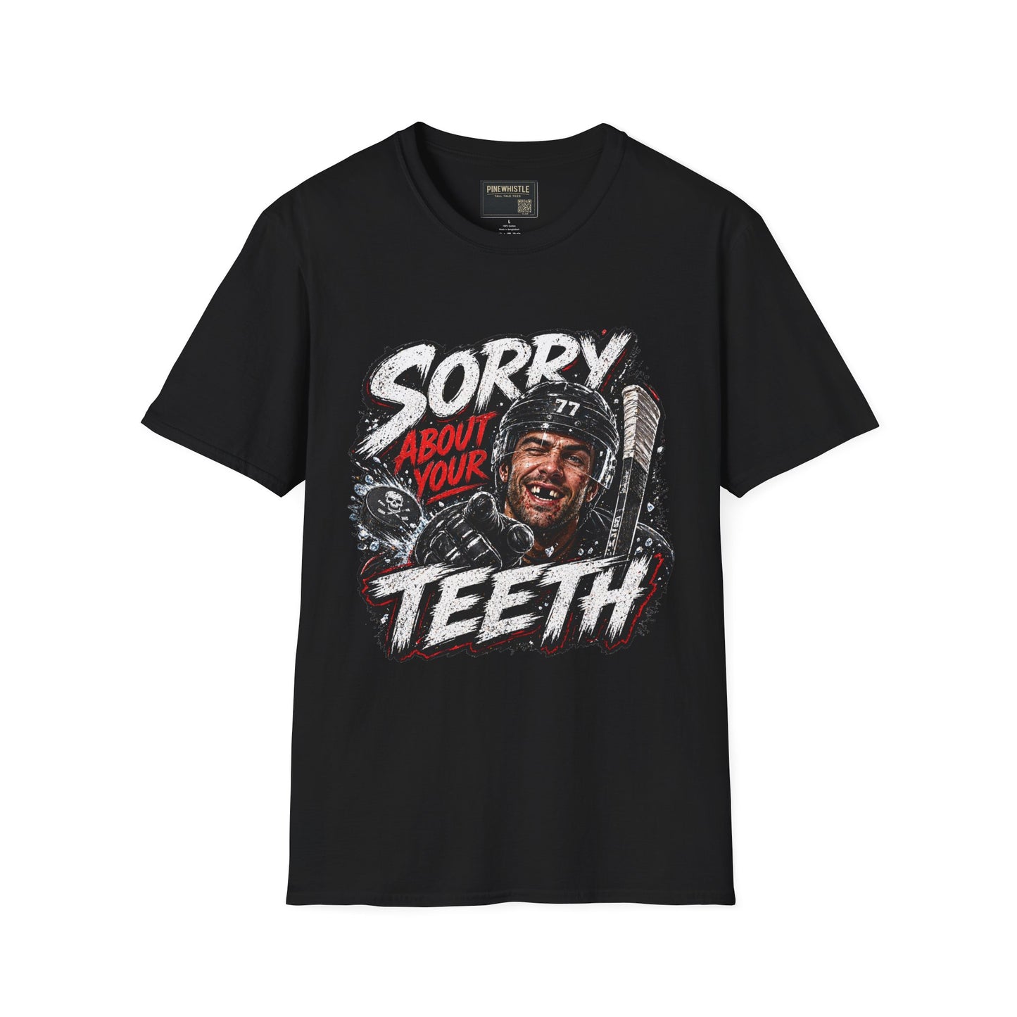 Hockey 'Sorry About Your Teeth' Tee