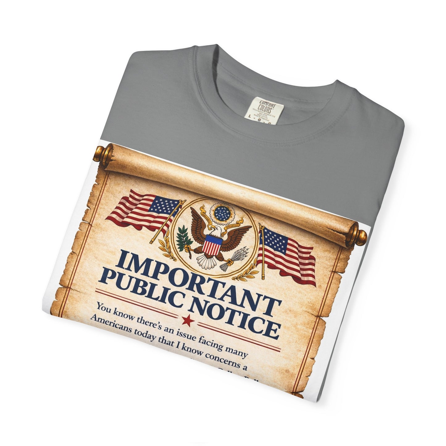 ‘Important Public Notice’ Tee