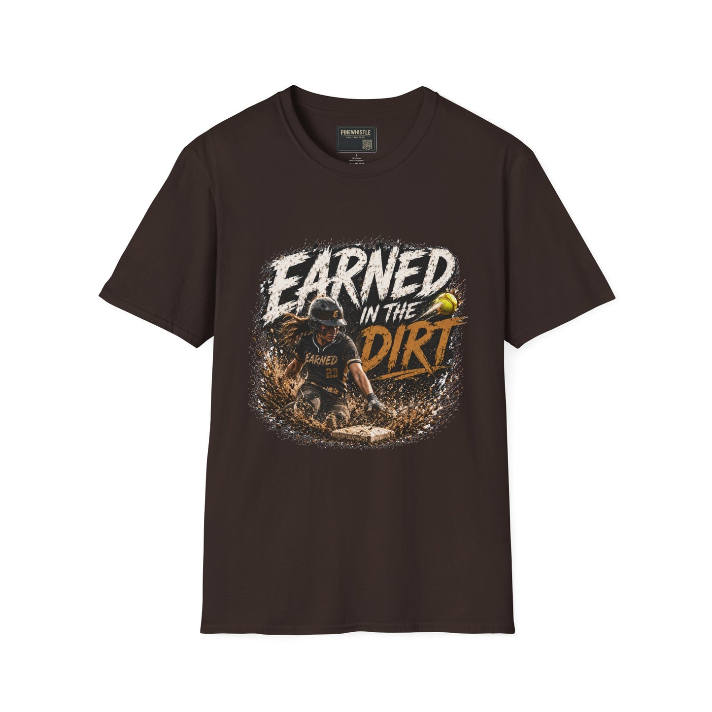 ‘Earned in the Dirt’ Softball Tee
