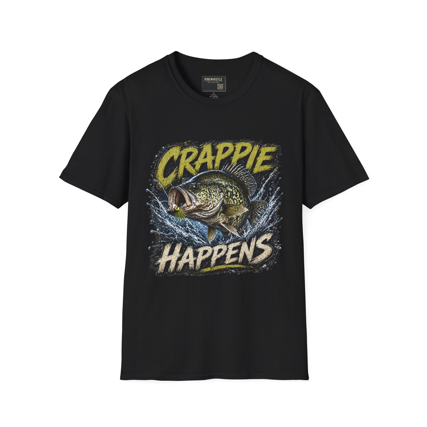 ‘Crappie Happens’ Fishing T-Shirt