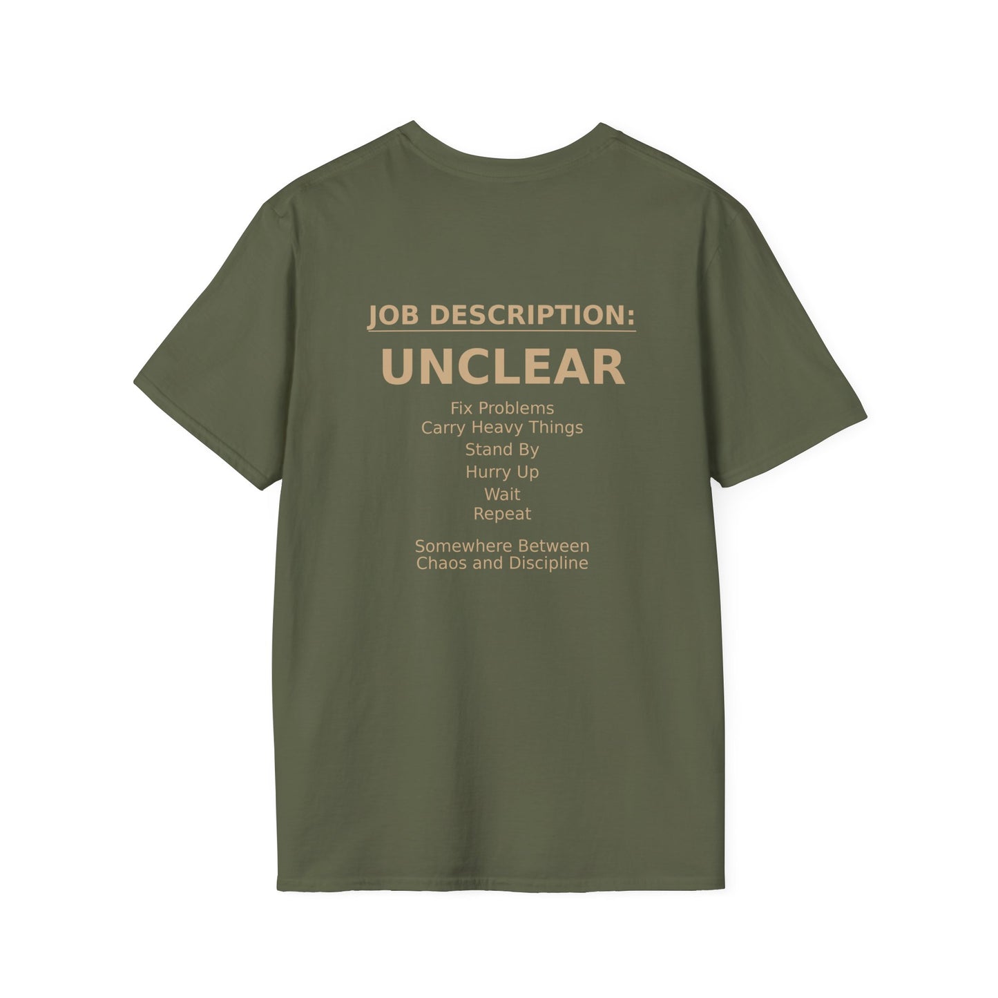 ‘Job Description: UNCLEAR’ Tee