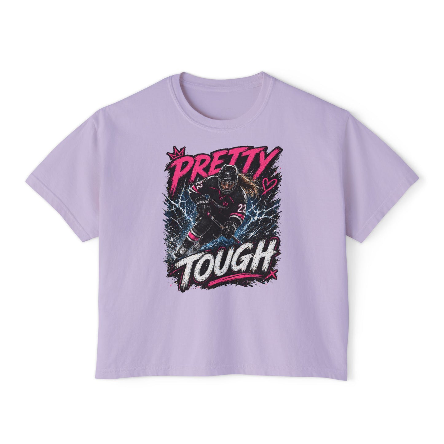 Women’s Hockey ‘Pretty Tough’ Boxy Tee