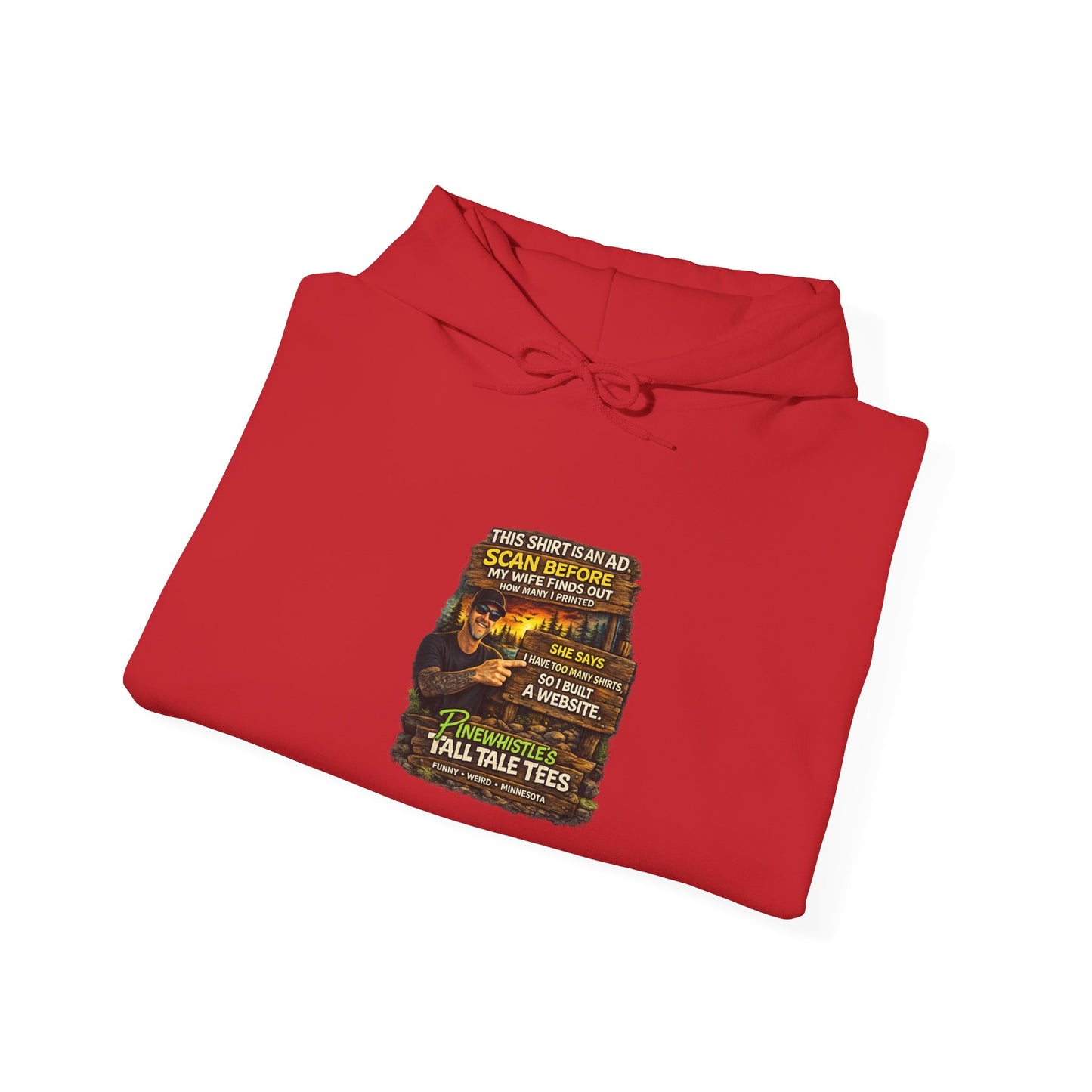 ‘Scan Before My Wife Finds Out' Hoodie