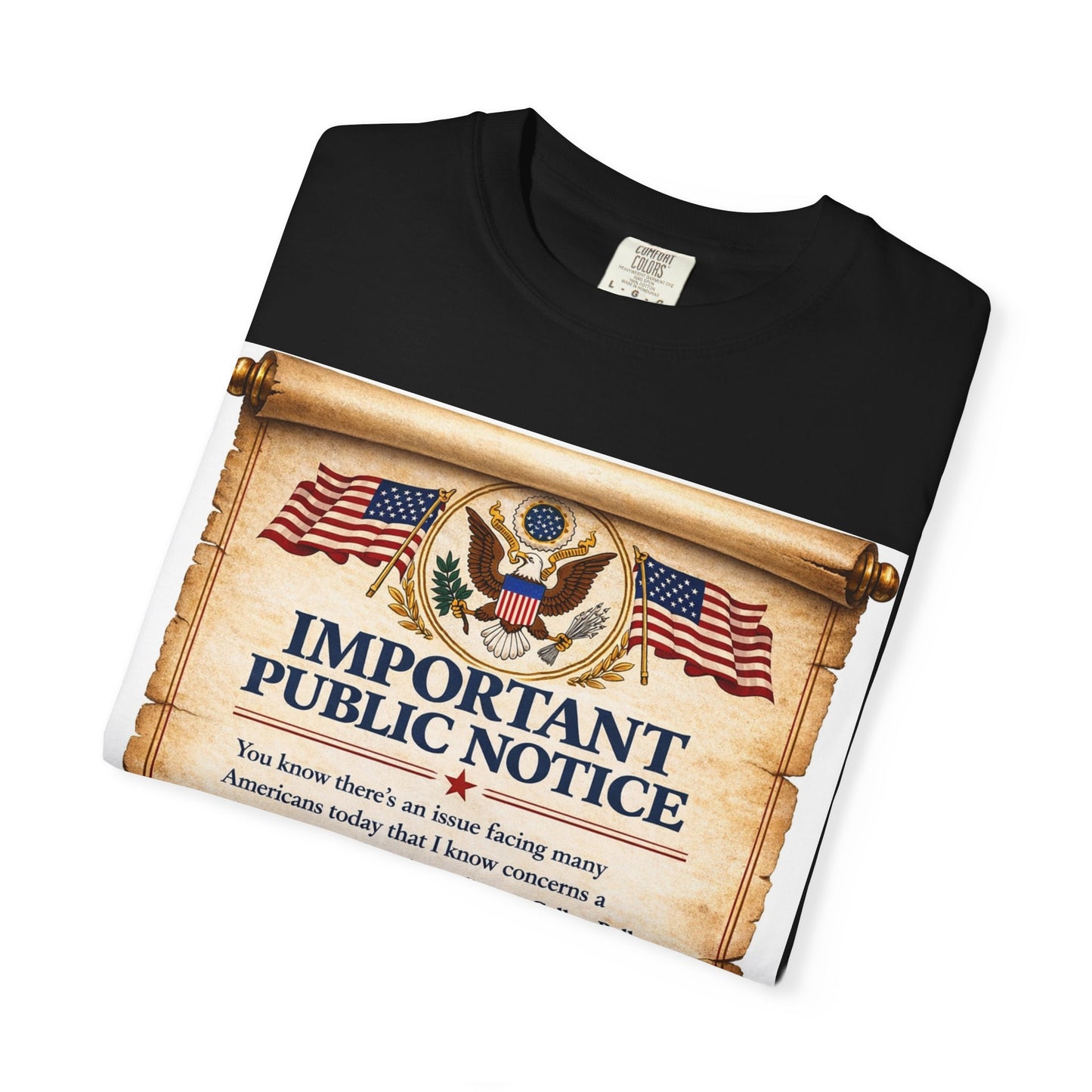 ‘Important Public Notice’ Tee