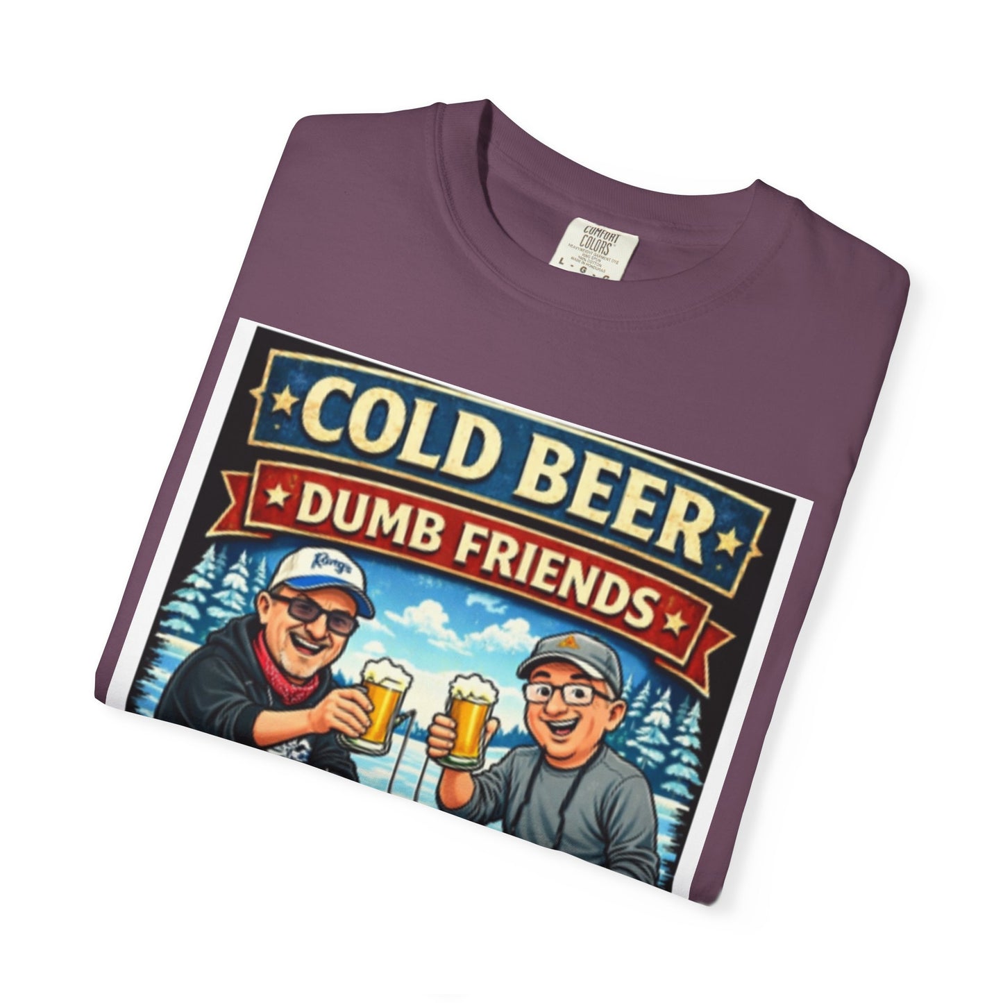 ‘Cold Beer, Dumb Friends’ Graphic Tee