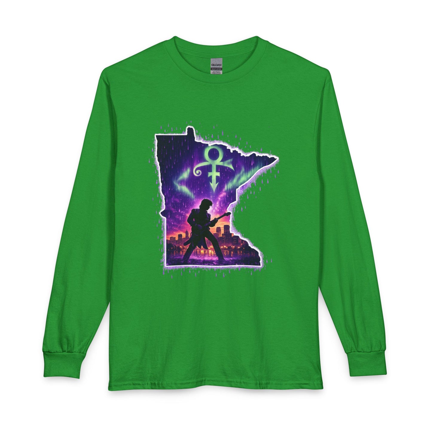 Minnesota Rocking Skyline Long Sleeve Tee