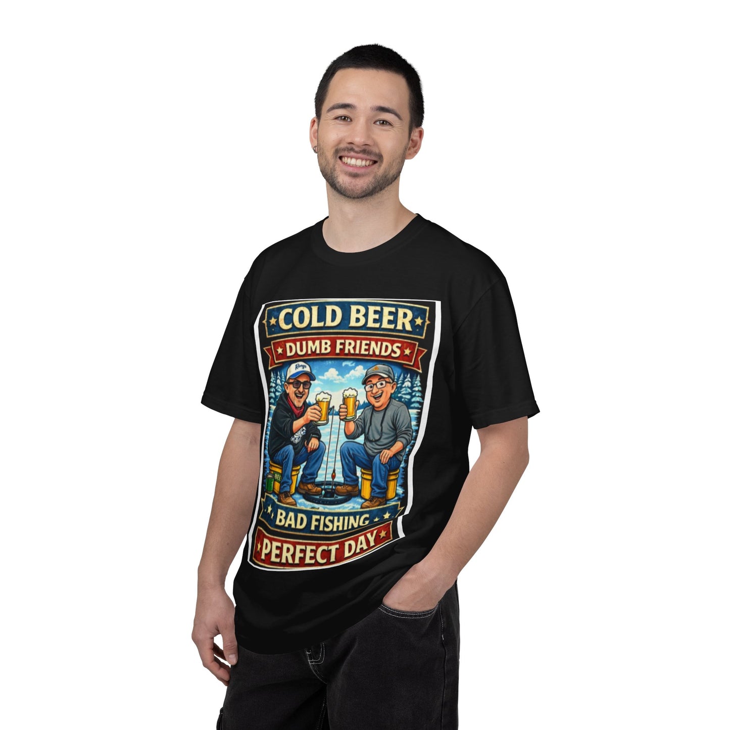 ‘Cold Beer, Dumb Friends’ Graphic Tee