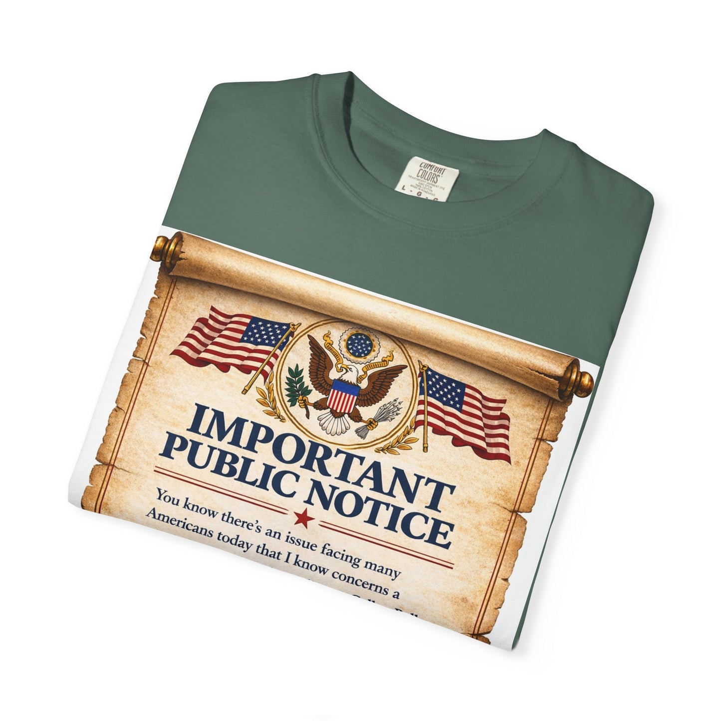 ‘Important Public Notice’ Tee