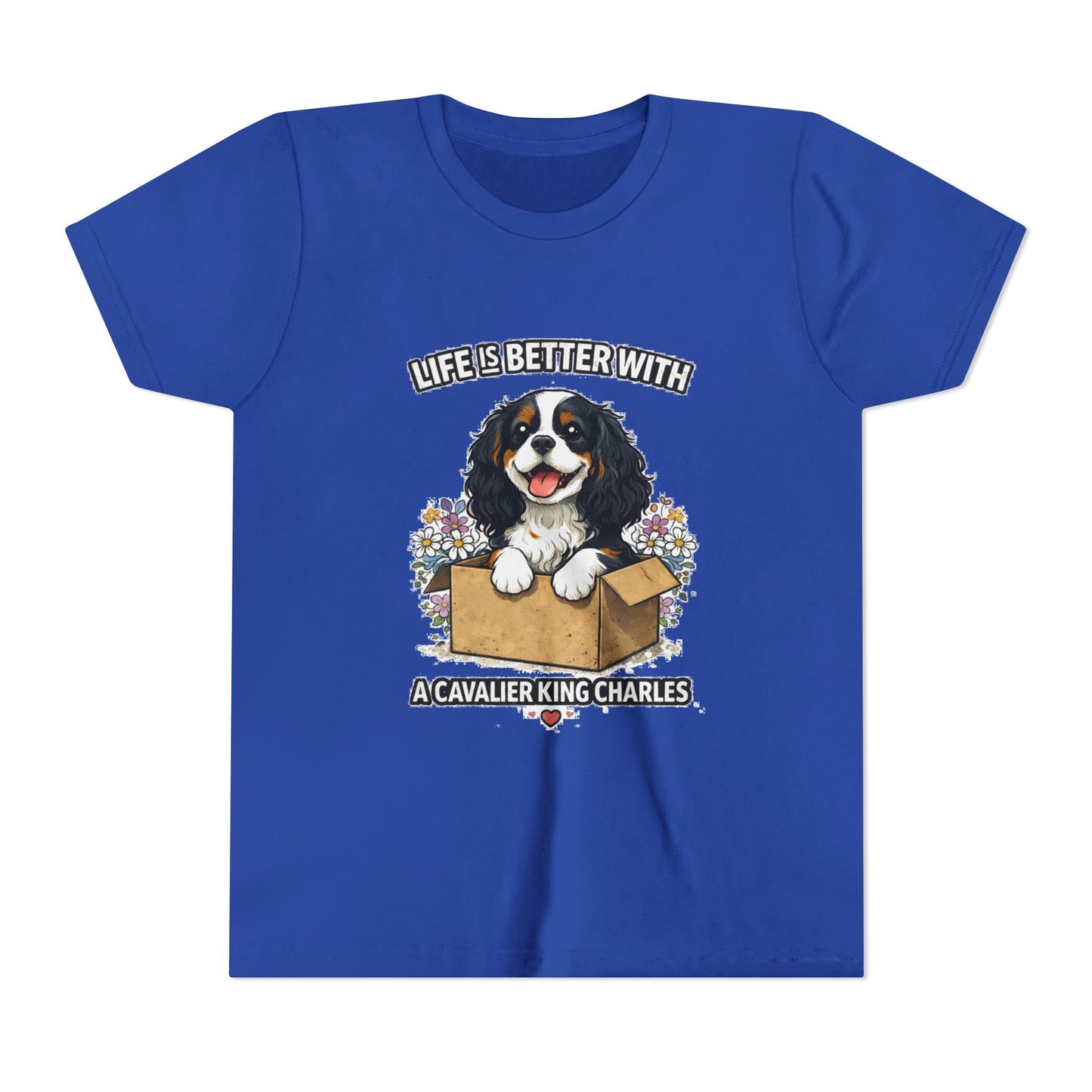 ‘Life Is Better With A Cavalier King Charles’ Youth Tee
