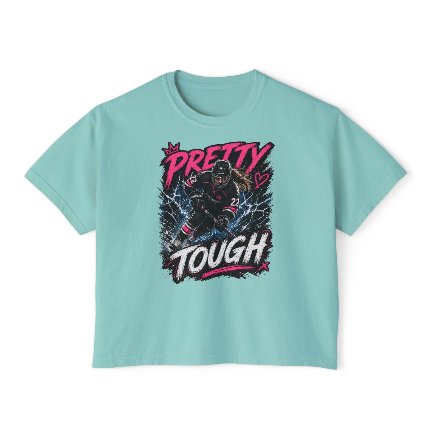 Women’s Hockey ‘Pretty Tough’ Boxy Tee