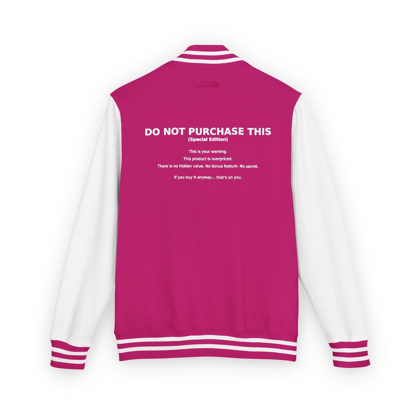 Unisex Heavyweight Letterman Jacket