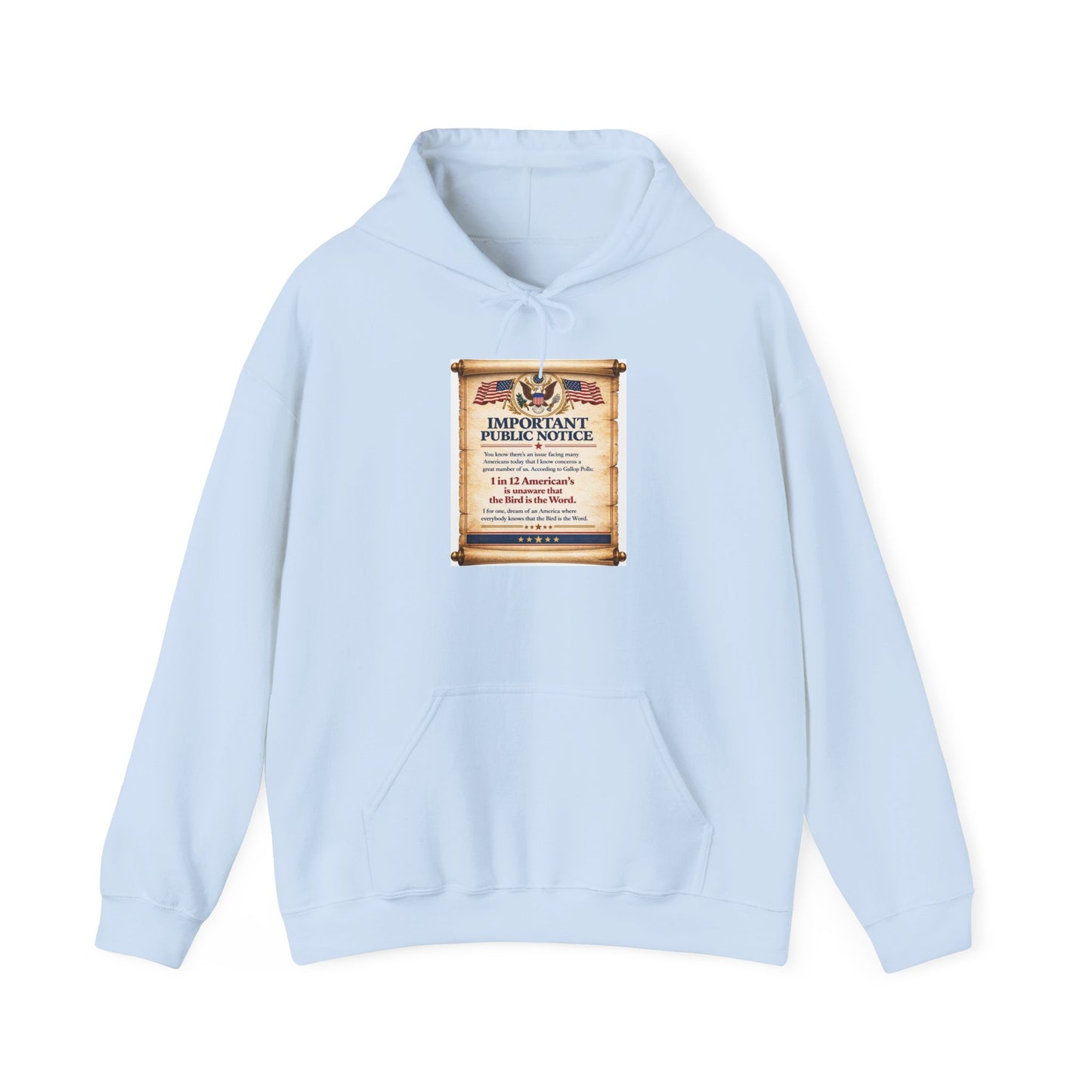 ‘Important Public Notice' Hoodie