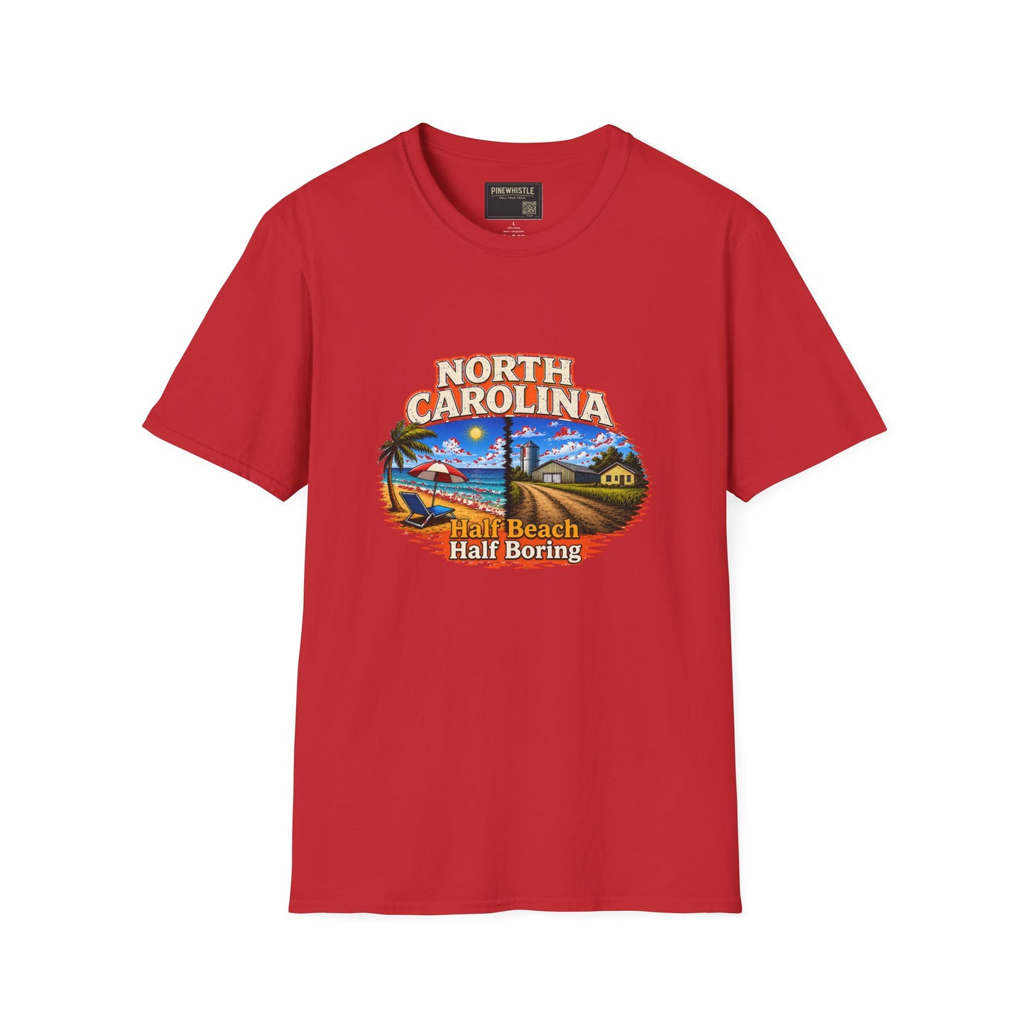 North Carolina ‘Half Beach Half Boring" Tee