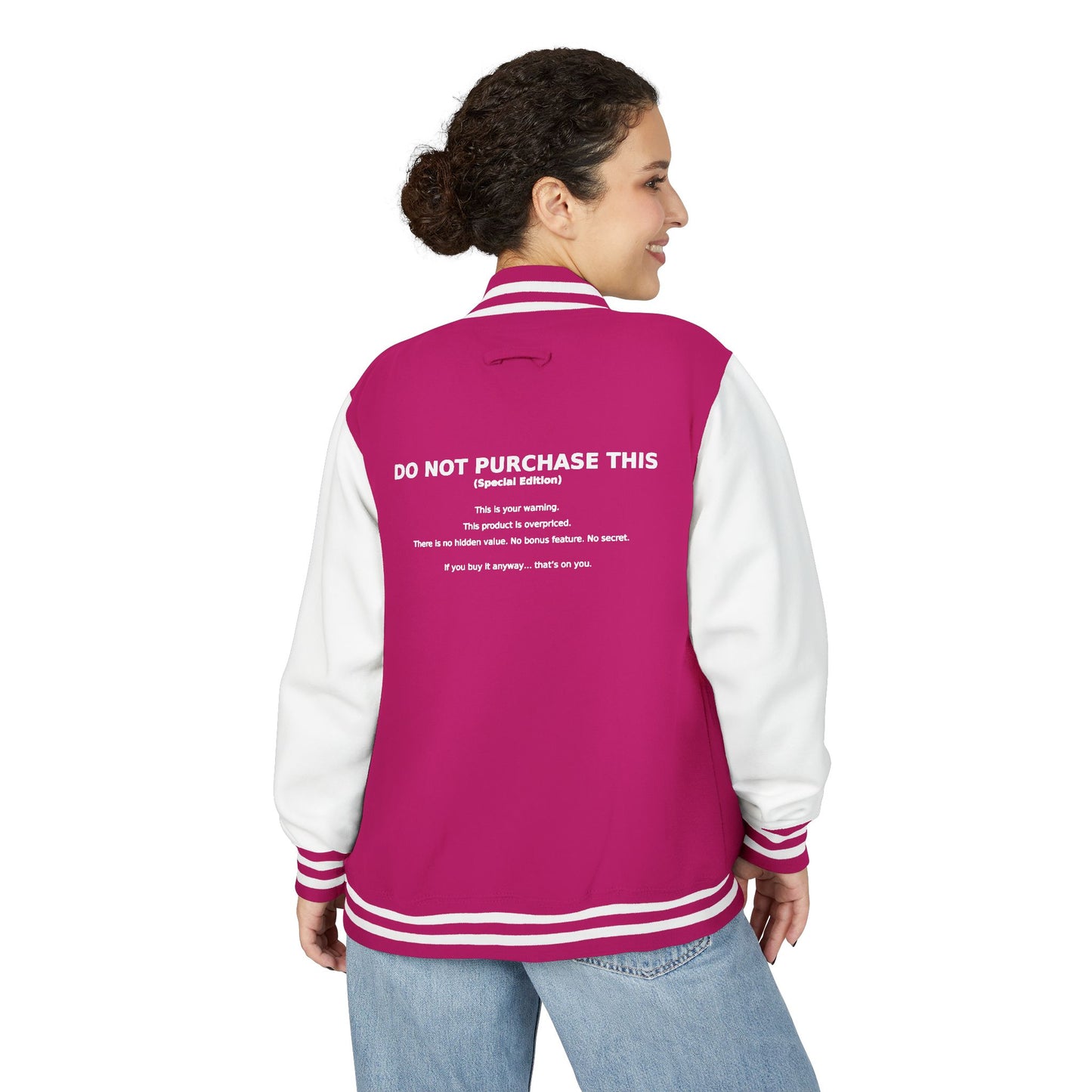 Unisex Heavyweight Letterman Jacket