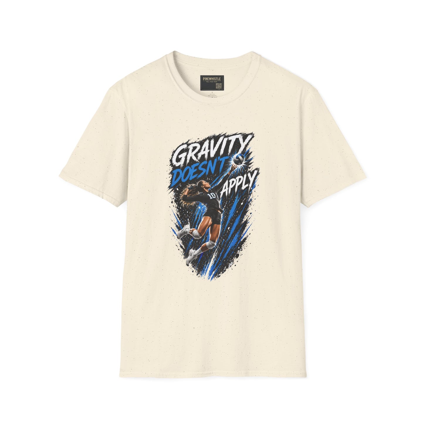 ‘Gravity Doesn't Apply’ Volleyball Tee