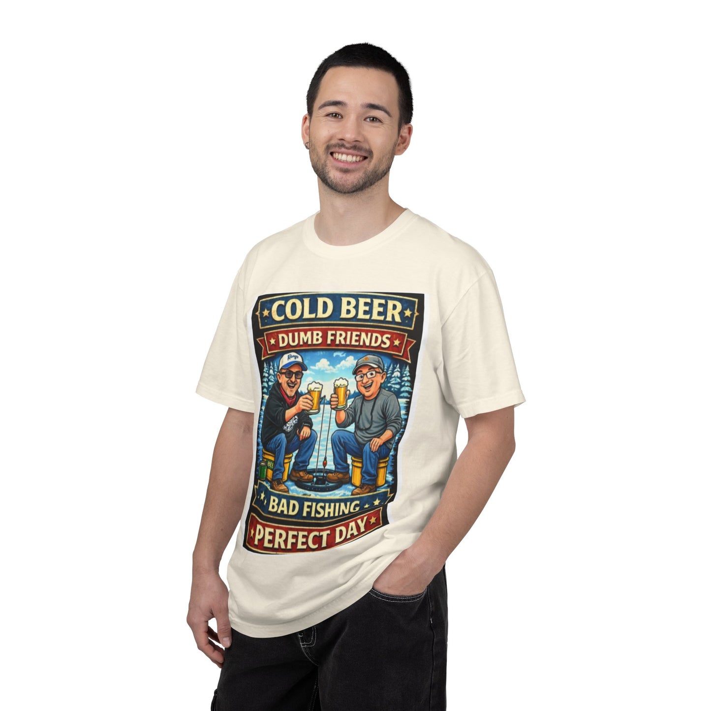 ‘Cold Beer, Dumb Friends’ Graphic Tee