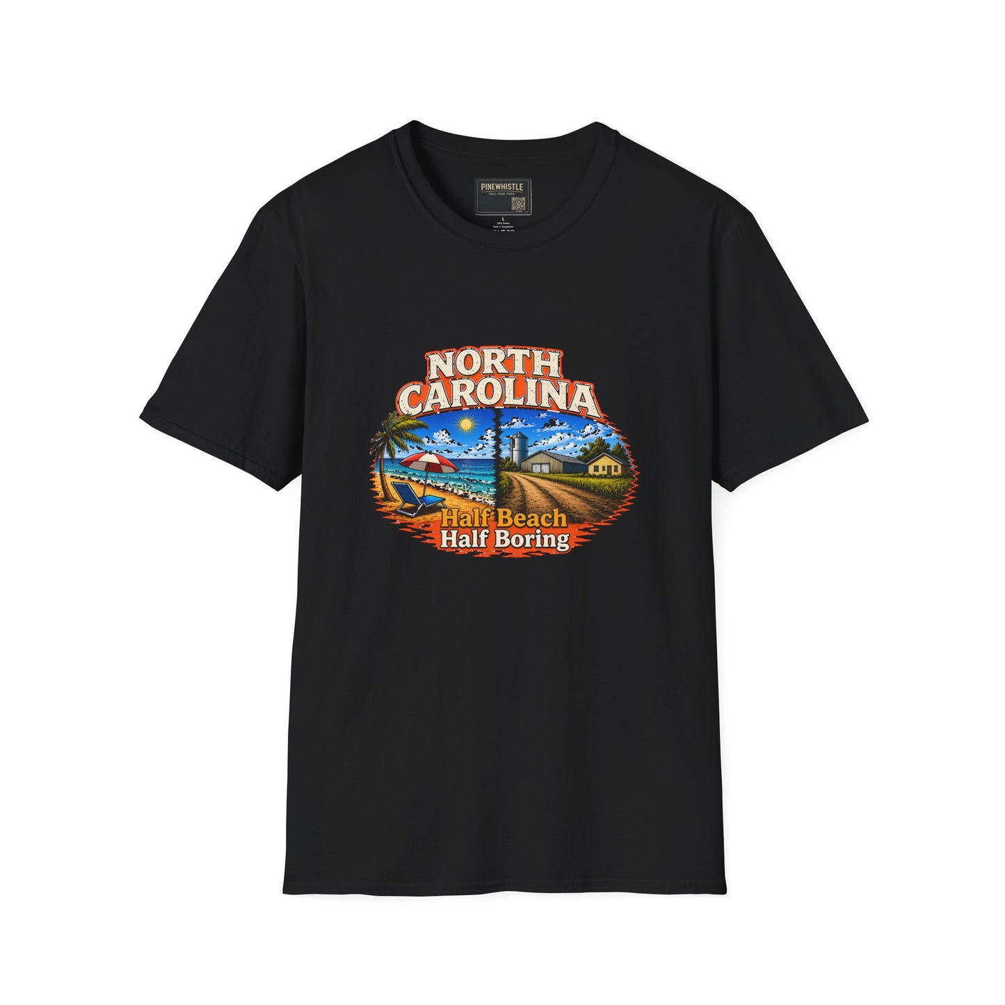 North Carolina ‘Half Beach Half Boring" Tee