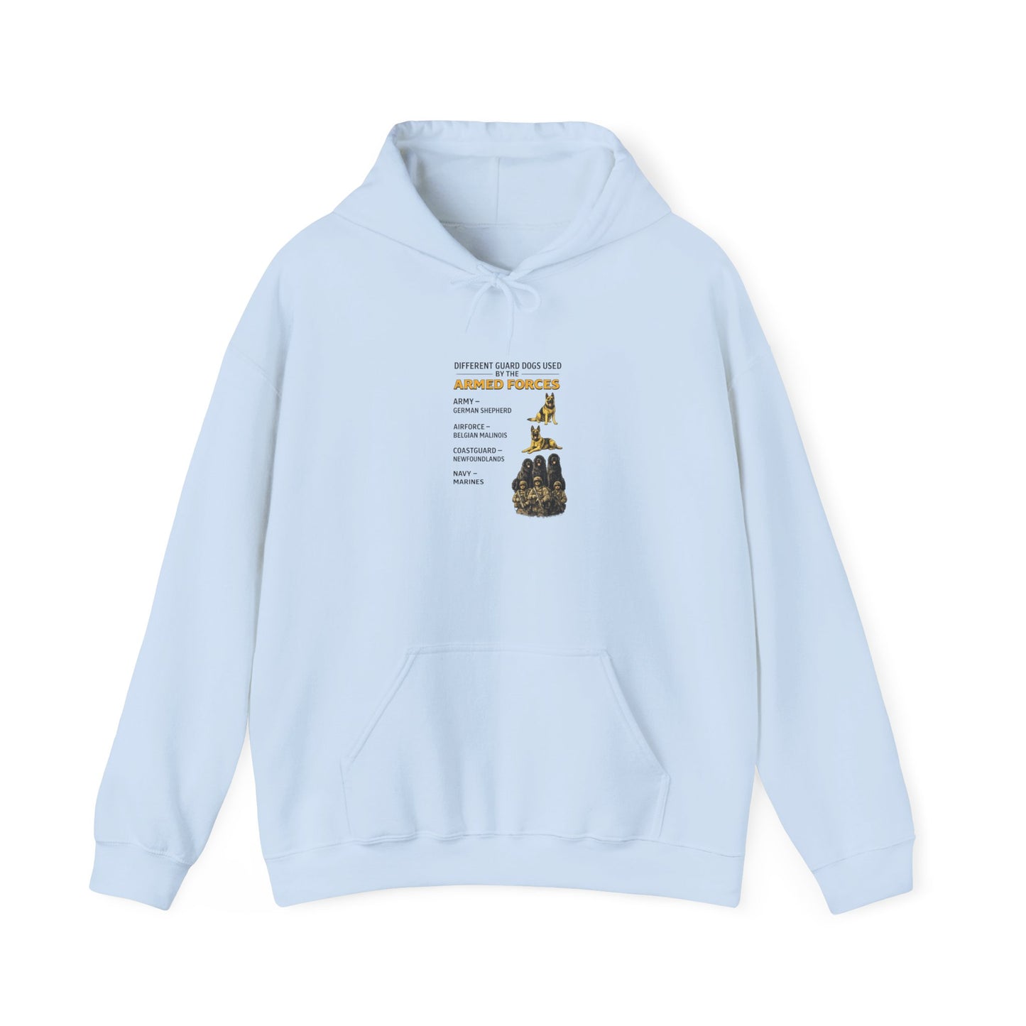 Military Working Dog Humor Hoodie