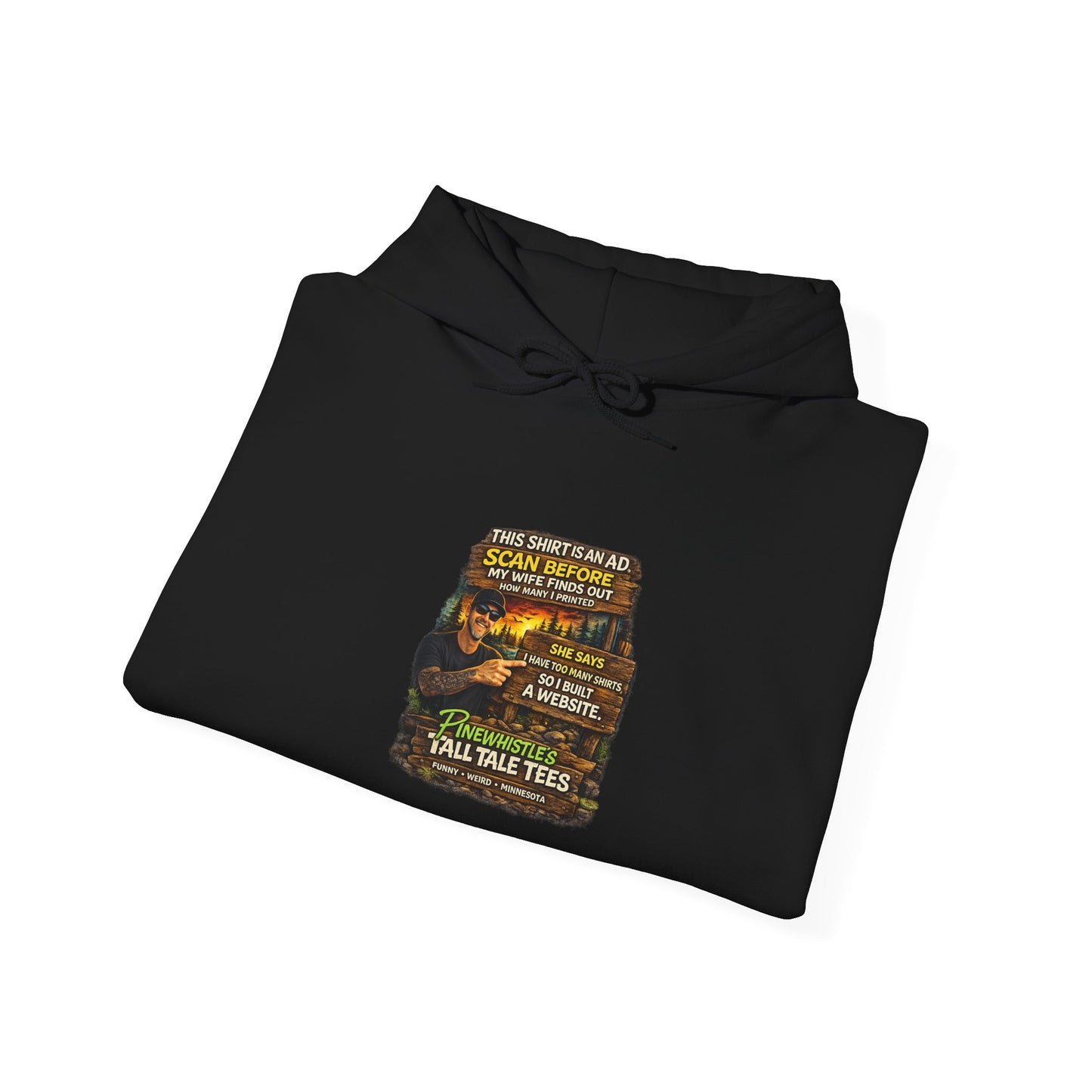 ‘Scan Before My Wife Finds Out' Hoodie