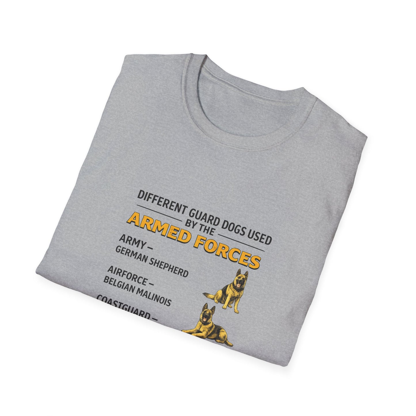Military Working Dog Humor Tee